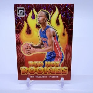 #/79! 🚨2024-25 Donruss Optic Ron Holland II RC Kolben Rookies Pink Red Hot #6 - Bild 1 von 2