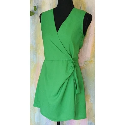 MACACÃO VERDE NATAL ELFO FAIRYCORE Renda Chiffon Pequeno Coquette Coquette - Imagem 1 de 4