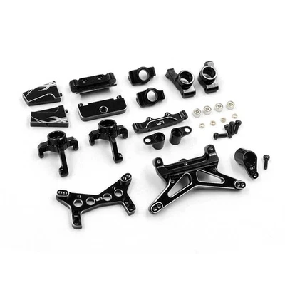 NEW Yeah Racing LSMB-S01BK Alum Essential Conversion Kit Black for Losi 1/24 Mic - Image 1 of 4