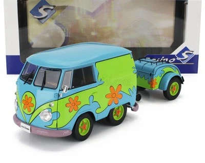 MODELLINO FURGONE STATICO SOLIDO VOLKSWAGEN T1 VAN KOOL COMBI GHOSTHUNTERS 1/18 - Immagine 1 di 4