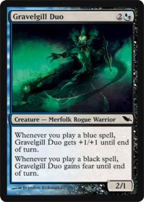 Gravelgill Duo - Medium Play MTG Shadowmoor - Image 1 of 1
