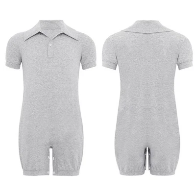 Ropa Adaptativa para Niños Necesidades Especiales Mono Anti-Tiras Body Mameluco Foto 1 de 4