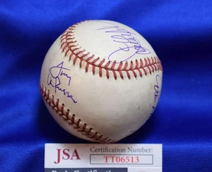 Tony Larussa And Coaching Staff A`s JSA Autograph American League Signed BasbaLL - Picture 1 of 2
