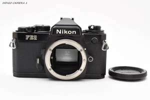 Nikon FE2 FE 2 35mm SLR Film Camera Black Body for F Mount From JAPAN - Picture 1 of 10