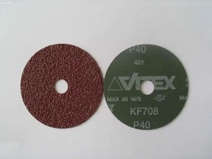 VSM KF708 5" x 7/8 Aluminum Oxide Discs 24 Grit, Qty. 100 per Box - Picture 1 of 1