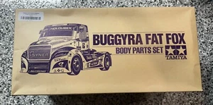 Tamiya 51613 1:14 Scale R/C Buggyra Fat Fox CLEAR Body Parts Set Euro Truck - Picture 1 of 8