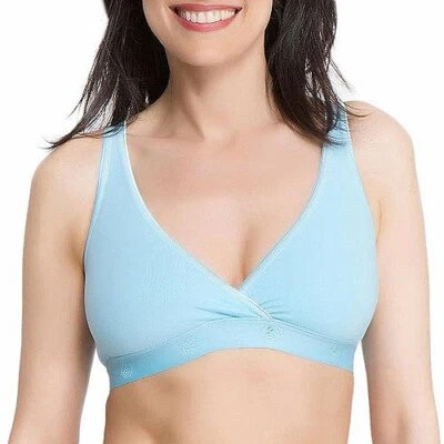 Cotton Soft Cup sleep Bra La Leche League Cross Over Pull OVER  4150  S,M,L,XL,2 - Image 1 of 4