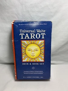 Universal Waite Tarot Deck-Book Set by Arthur Edward Waite (1992, Hardcover) - Foto 1 di 4