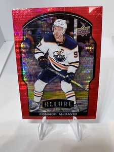 2020-21 Upper Deck Allure Red Rainbow Connor McDavid #50