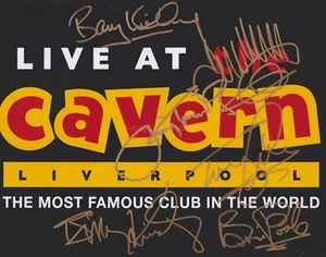 Jimmy Tarbuck, Brian Poole The Merseybeats +2 Foto autógrafa 8x10 firmada a mano B - Imagen 1 de 1
