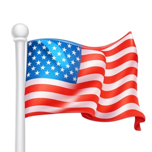 PMU Patriotic American flag Balloon, 4th of July Balloons, Independence Decor - Picture 1 of 14