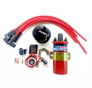 AccuSpark Ignition Pack for Hillman Hunter Imp Minx 1955-73 with Lucas DM2 25D4 - Picture 1 of 15