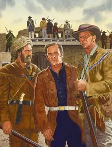 THE ALAMO STERLING HAYDEN LAST COMMAND KUNSTDRUCK - Bild 1 von 1
