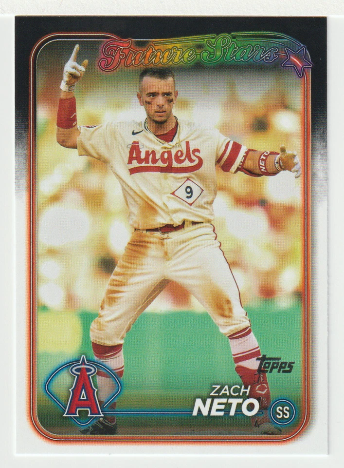 Zach Neto - L.A. Angels - Future Stars (Baseball Card) 2024 Topps # 545 Mint - Image 1 of 1