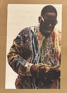 Biggie Smalls Notorious B.I.G. HipHop Music 11.75x18 Silk Canvas Wall Art Poster - Picture 1 of 2