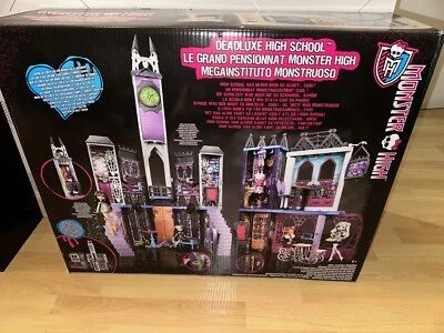 Monster High - Deadluxe High School Lycée Playset Neuf Pensionnat - Imagen 1 de 4