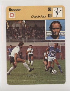 1977-79 Sportscasters Series 33 Lausanne A Claude Papi #33-18
