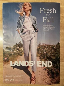 Lands' End Catalog "Fresh for fall" September / October 2024 - No Address Label - Picture 1 of 4