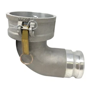 Gloxco Aluminium Typ DA Nocken und Nut Schlauchverschraubung, 90 Grad Winkel, 4" Fema... - Bild 1 von 1