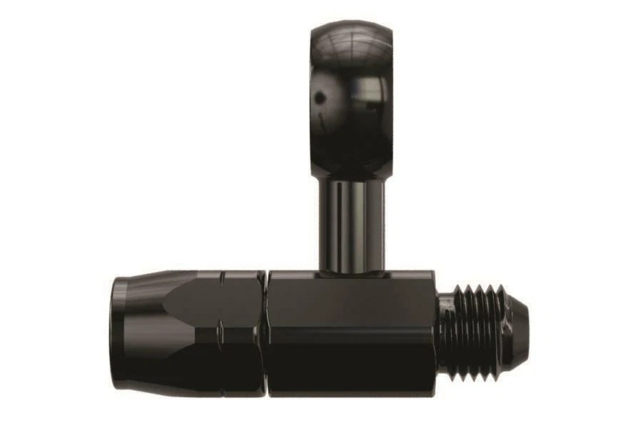 200 Series Goodridge Banjo Hose End Male On Run AN06 AN -06 in Black - Image 1 of 1