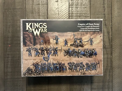 Kings Of War Empire Of Dust Army Caja Sellada. WFB/KOW/D&D/Fantasía Foto 1 de 2