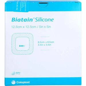 BIATAIN Silicone Schaumverband 12,5x12,5 cm 10 St PZN11597136 - Bild 1 von 2