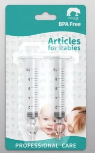 Nasal Aspirator for Baby Syringe Nasal Irrigator 10ml Infant Nose Cleaner NEW - Picture 1 of 2