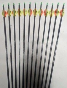 12 Victory Archery Xtorsion V3 Stainless Steel 5mm 400 Carbon Arrows! - Picture 1 of 4