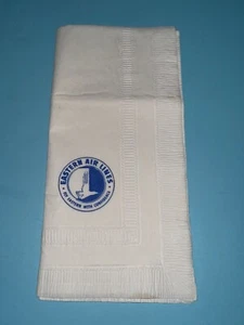 RARE Vintage Eastern Air Lines Fly Eastern With Confidence Napkin - Picture 1 of 5