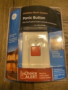 GE Clear Choice Wireless Alarm System Panic Button #45145 - Picture 1 of 7