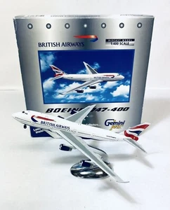Gemini Jets 1:400 British Airways Boeing 747-400 DieCast (G-CIVX) - Picture 1 of 3