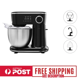 Electric Kitchen Mixer with Stainless Steel Bowl Kogan 5L Stand Mixer Black – AU - Picture 1 of 10