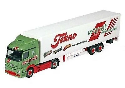HERPA - MERCEDES Actros Streamspace con rimorchio furgone WANDT TEKNO - 1/87 ... - Immagine 1 di 1