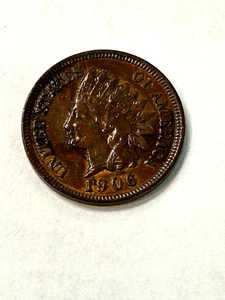 1899 & 1906 Indian Head Cents - High Grade- Lot of 2 - Picture 1 of 7
