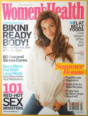 EVANGELINE LILLY womens health RASHIDA JONES Ryan Kwanten MOON BLOODGOOD Beyonce Foto 1 de 4