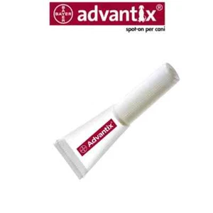 N. 1 PIPETTA DA 2,5 ml SPOT-ON CANE CANI 10-25 KG ZECCHE PULCI PIDOCCHI ADVANTIX - Imagen 1 de 3