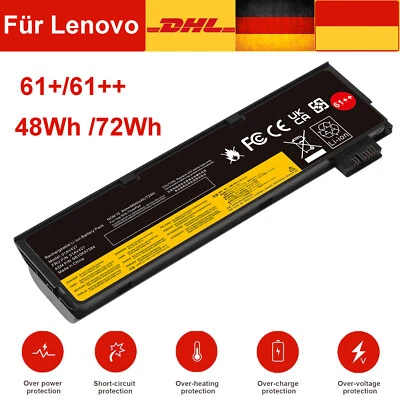 61++ Akku Für Lenovo Thinkpad T470 T480 T570 T580 A475 01AV425 01AV426 01AV427  - Bild 1 von 4