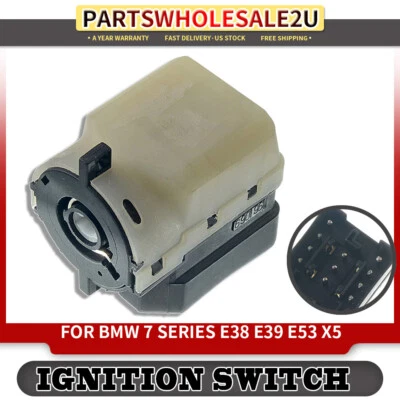 Ignition Starter Switch for BMW 540i E39 740i 750iL X5 E53 1997-2006 61326901962 - Image 1 of 4