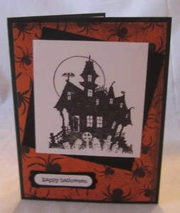 Handgefertigt HALLOWEEN Spukhaus Rohling innen Sie wählen, wie viele - Bild 1 von 12