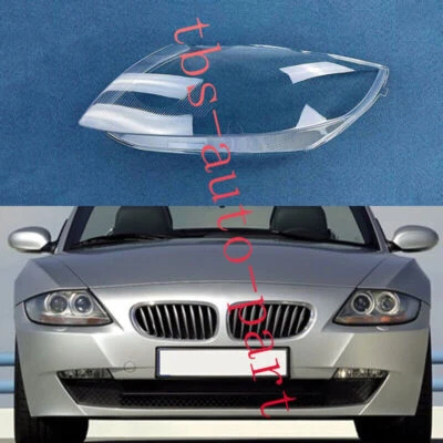 Fit For BMW Z4 E85 2004-2008 Left Side Headlight Lens Cover+Sealant Glue  Foto 1 de 4