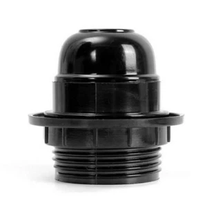 LED_SONE Screw E27 Light Bulb Lamp Holder Base Pendant Socket Black / White UK stock