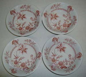 Vintage Barker Bros. Danubel-Cathay 4 Dessertschalen Staffordshire Oma Nachlass - Bild 1 von 3