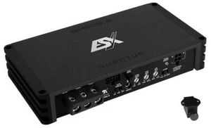 ESX QM500.2 2-Kanal Digital Verstärker 500 Watt RMS + Bass Remote Fernbedienung - Bild 1 von 4