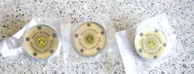 Borussia Dortmund-BvB 09- 3 Pins Meisterschale-ZEITLOS-Ohne Datum-BvB 09-3 Pins- - Bild 1 von 4