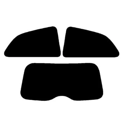 Pre Cut Window Tinting Film for Ford Fiesta 3-door 2002-08 (MK6) 35% Light Rear - Image 1 of 4