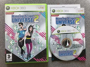 XBOX 360 Game - DANCING STAGE UNIVERSE 2 - Complete with Instructions - Picture 1 of 1