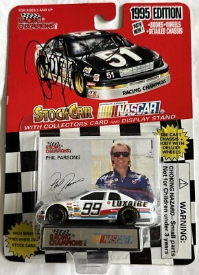Racing Champions #99 Phil Parsons 1995 Edition NASCAR Chevy Monte Carlo Signed - Image 1 of 4