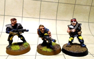 40k Rogue Trader Ejército Imperial Infantería Pintado Metal Fuera de imprenta - Astra Militarum - Imagen 1 de 4
