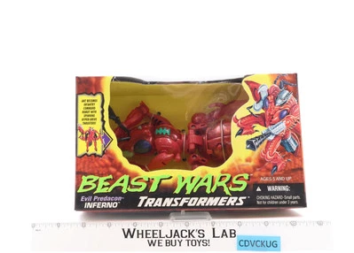 Inferno Transformers Beast Wars 1996 Hasbro Action Figure NEW MIB - Image 1 of 4