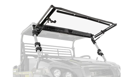 Parabrisas abatible resistente a arañazos SuperATV para Kawasaki Mule Pro FXR Foto 1 de 4